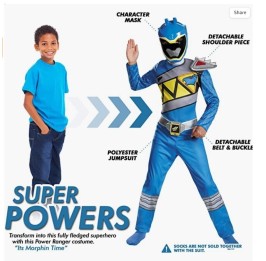 Power Ranger azul