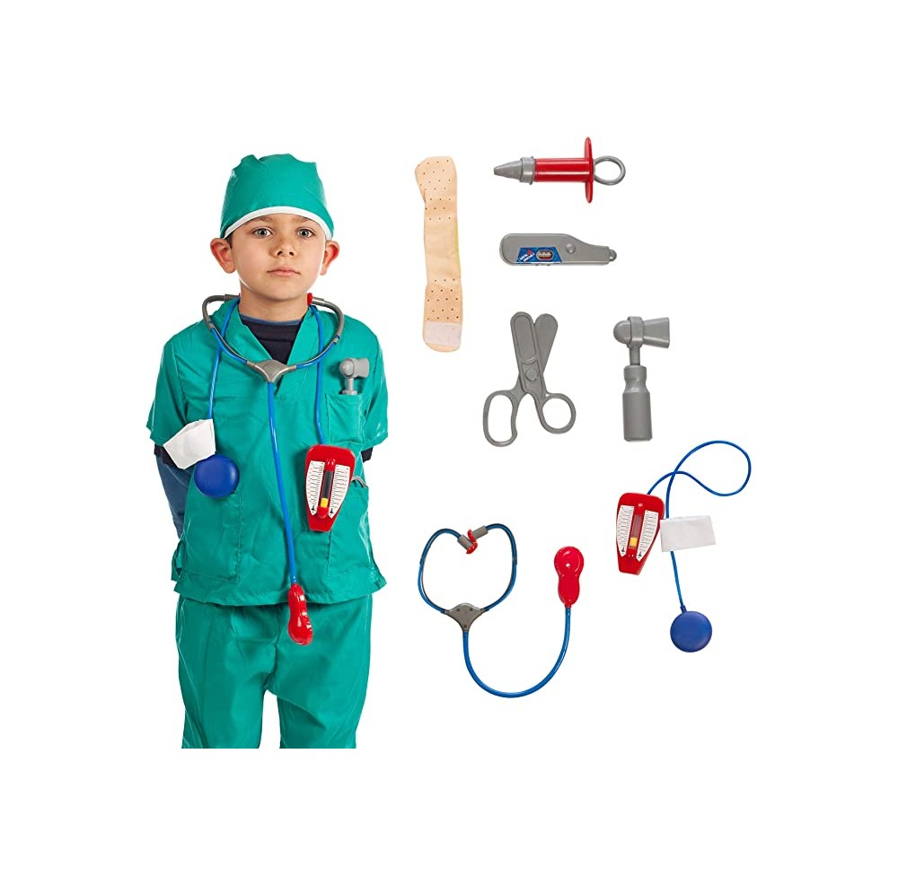 Doctor cirujano y accesorios