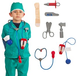 Doctor cirujano y accesorios